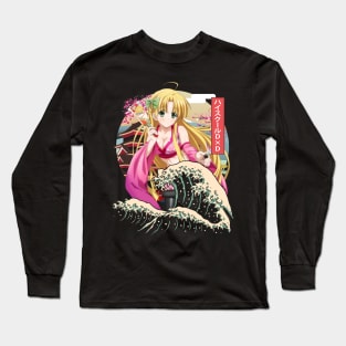 Rias's Seductive Charm High School DxD Graphic Tee for Fans Long Sleeve T-Shirt